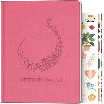 Skyline Daily Gratitude Journal – Guided Fill In the Blank Notebook for Inspirational Journaling –Positive Affirmation Planner Candy Land