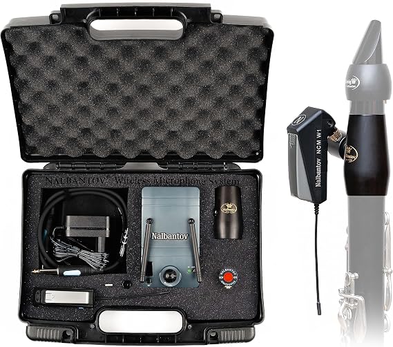 Clarinet Microphone NCM 8X Wireless Set SCW | for Buffet Crampon S1