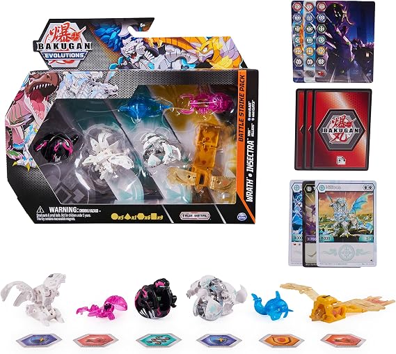 BAKUGAN Spin Master Evolutions: Wrath Battle Strike Pack (6064657)