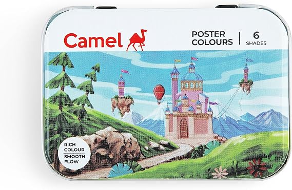 Camel Student Poster Color - 10ml each, 6 Shade